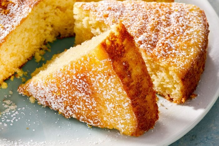 Lemon olive oil cake