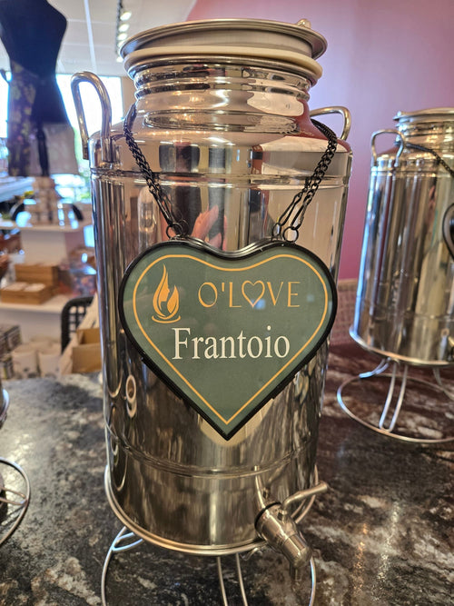Metal container of Frantoio Extra Virgin Olive Oil