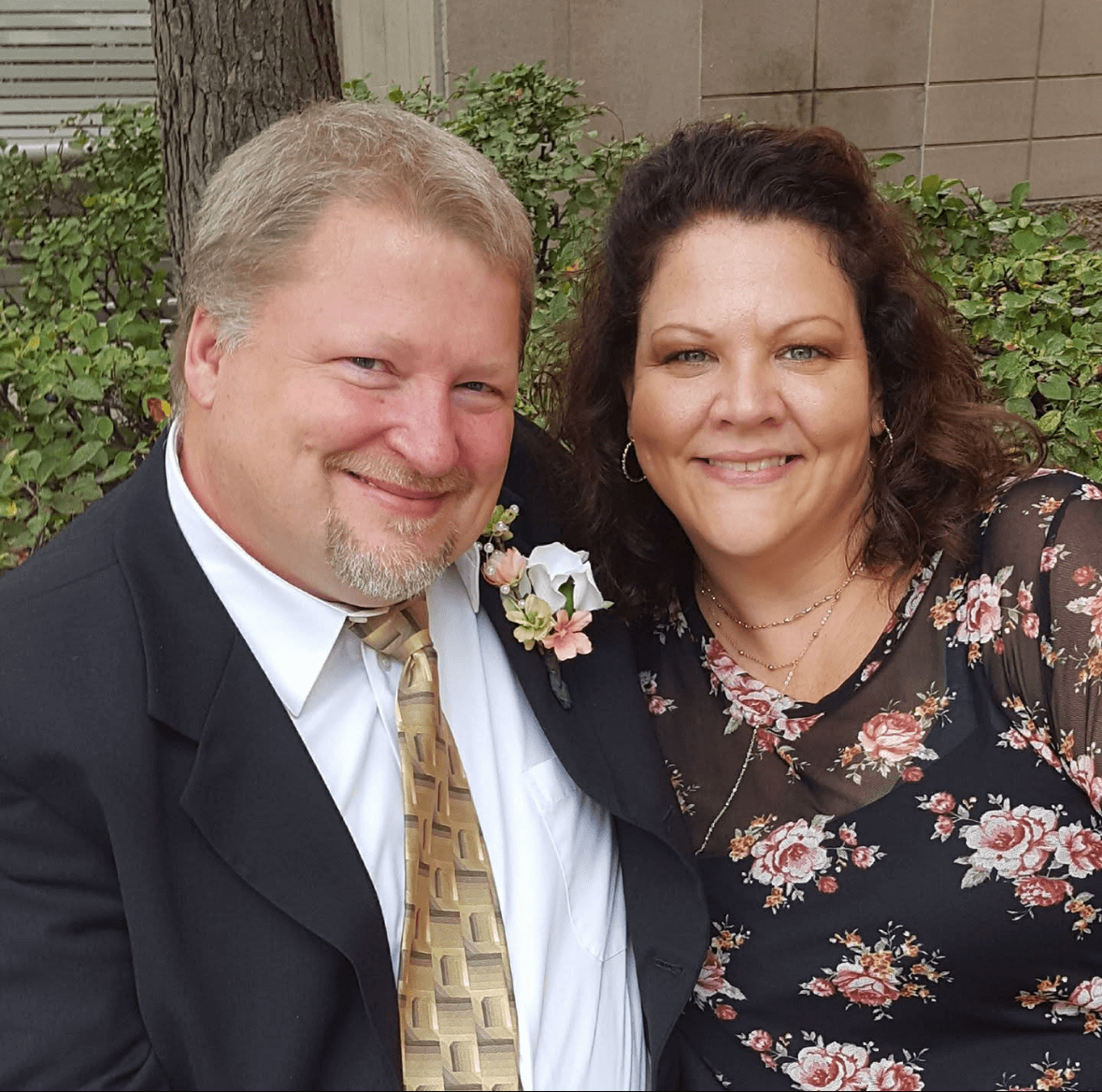 Photo of Bill and Heather, the O'LOVE founders