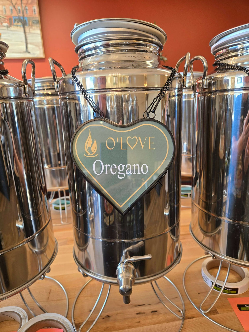 Metal container of Oregano-Olive-Oil