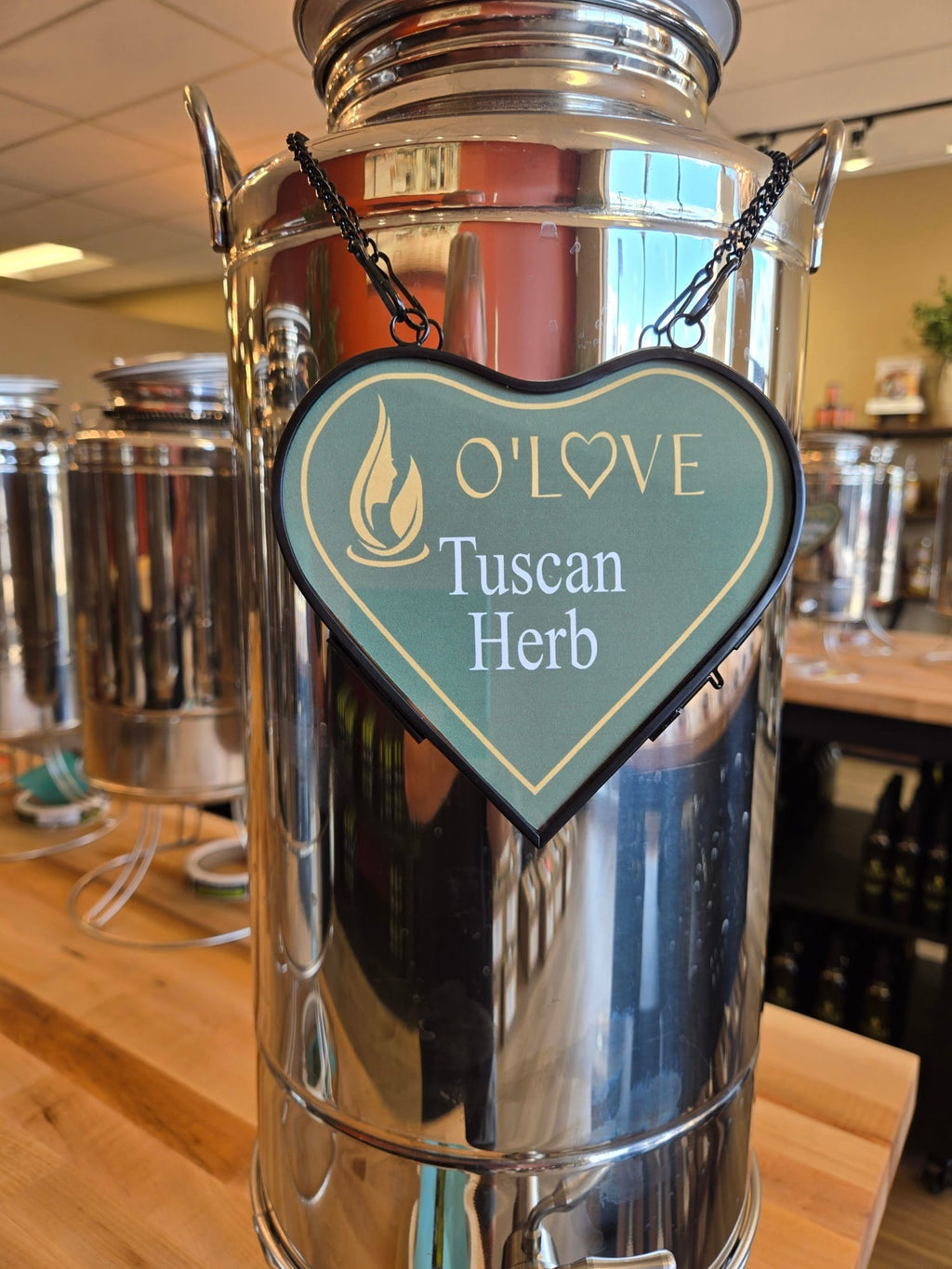 Metal container of Tuscan-Herb-Olive-Oil