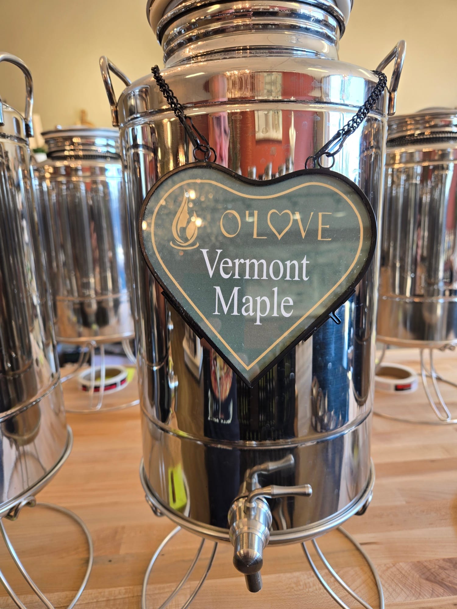 Metal container of Vermont-Maple-Balsamic-Vinegar