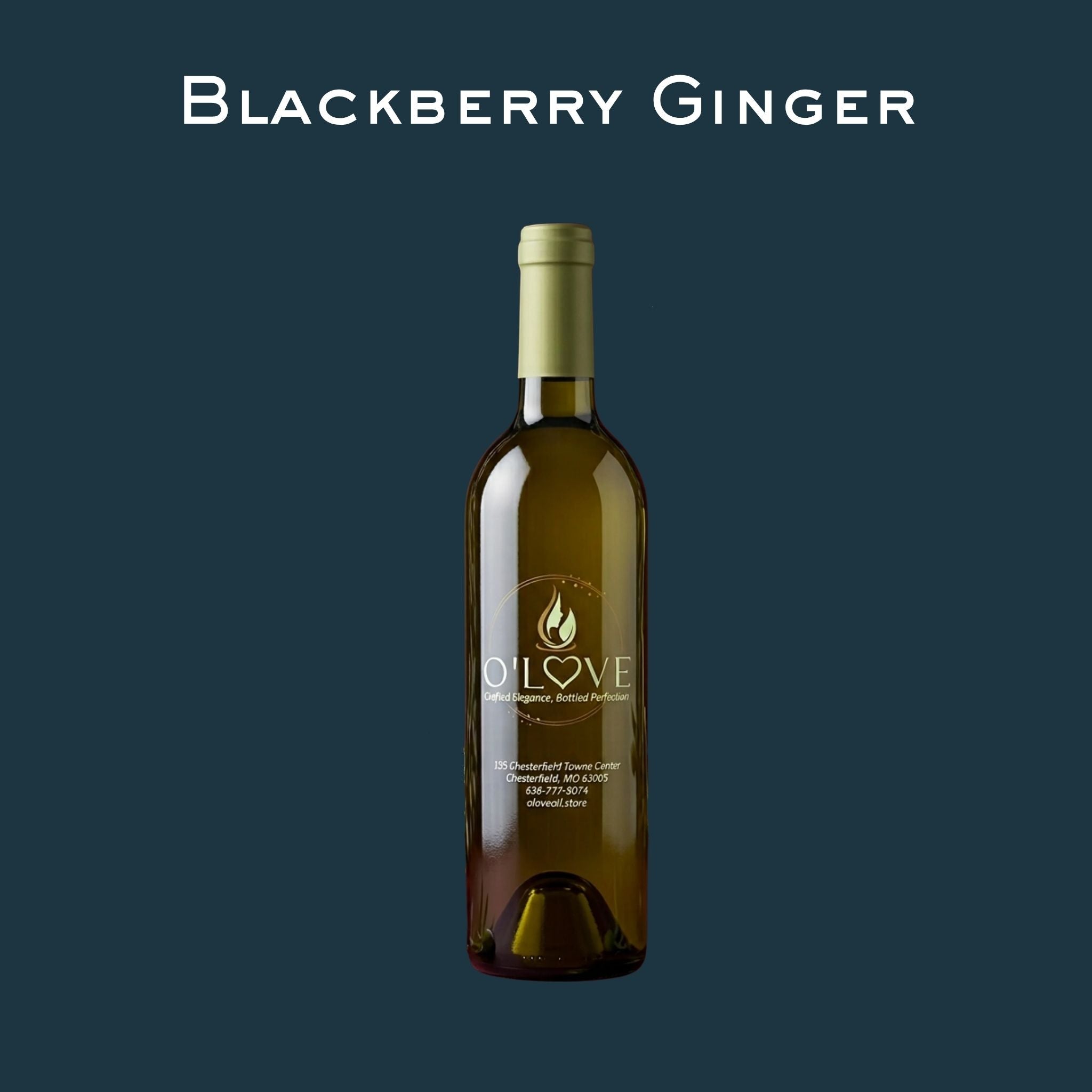 Blackberry Ginger Balsamic Vinegar