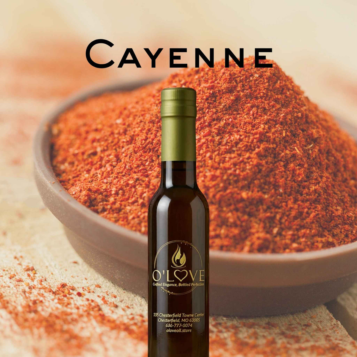 Cayenne Olive Oil