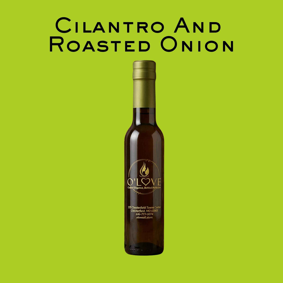 Cilantro and Roasted Onion Olive Oil