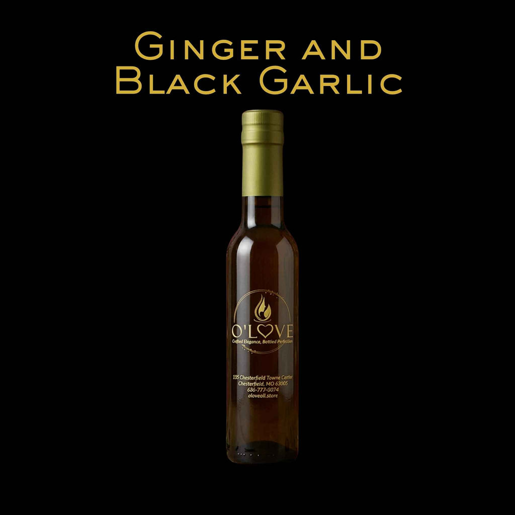 Ginger and Black Garlic Olive Oil