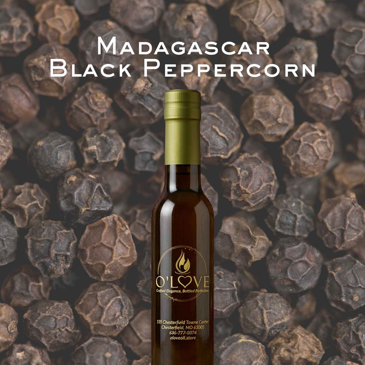 Madagascar Black Peppercorn Olive Oil