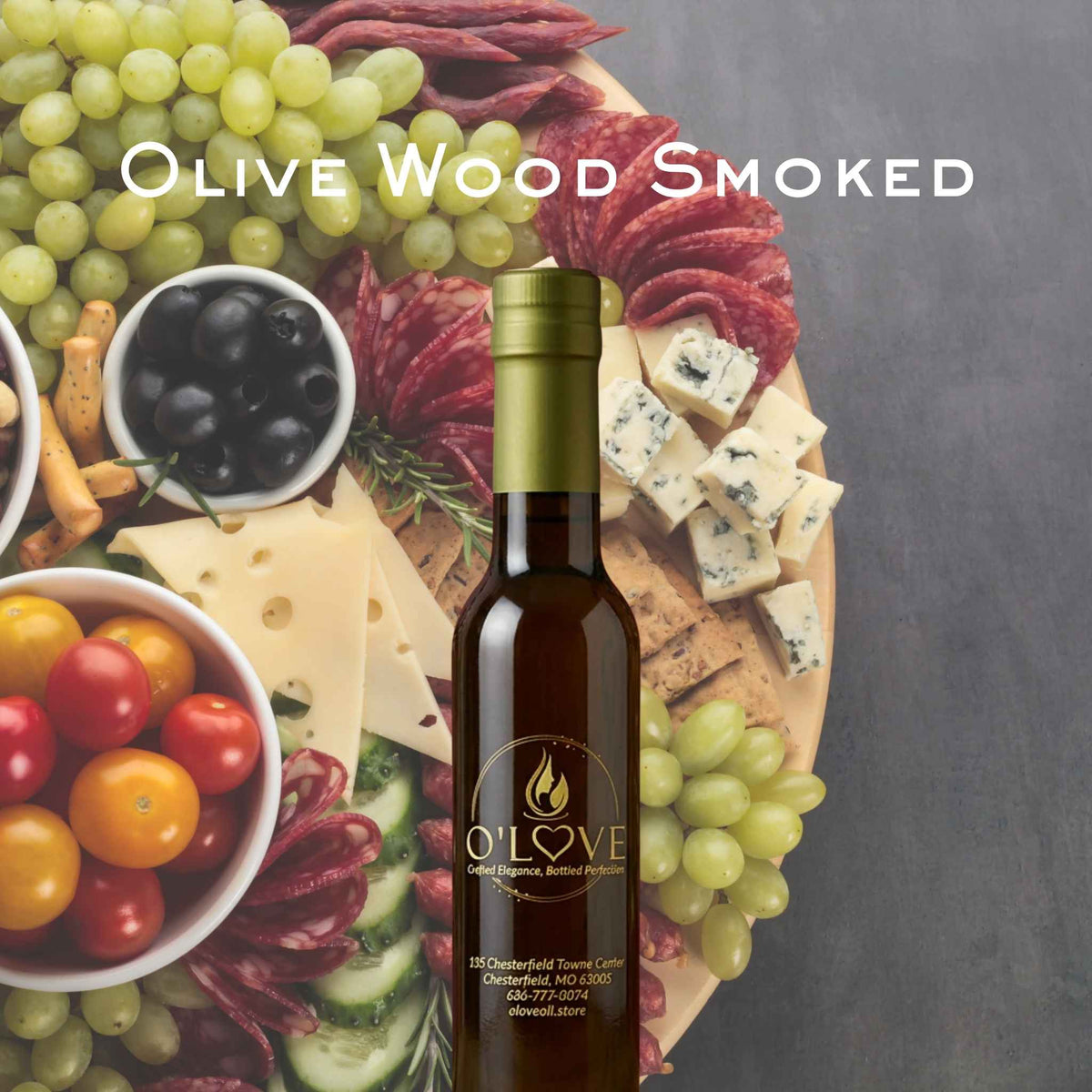 Olive Wood Smoked Olive Oil