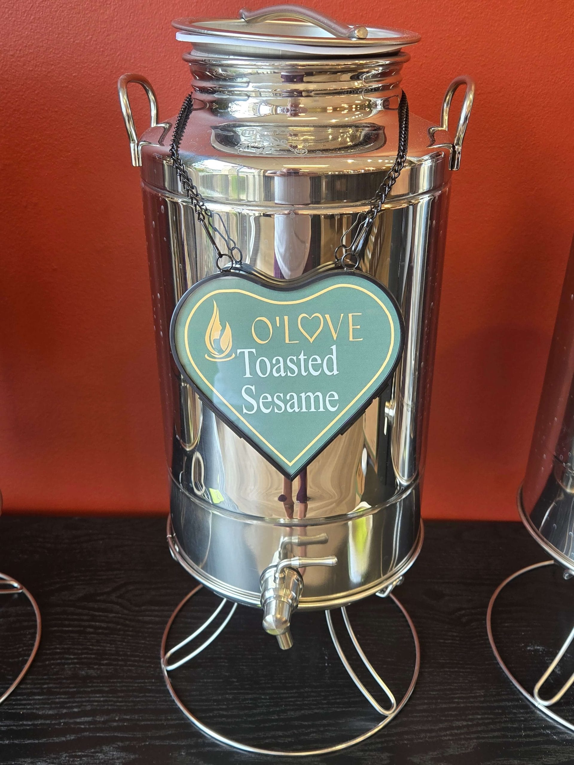 Metal container of Toasted-Sesame-Oil