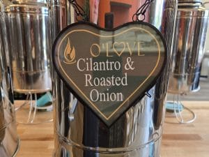 Cilantro and Roasted Onion Olive Oil